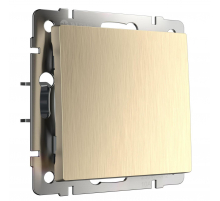 Выключатель одноклавишный Werkel шампань рифленый W1110010 4690389159992