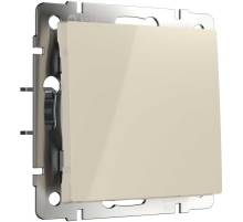 Выключатель одноклавишный Werkel слоновая кость W1110003 4690389155529