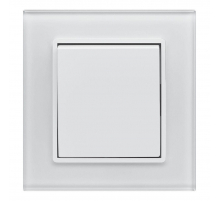 Выключатель одноклавишный Vesta-Electric Exclusive White белый FVK050104BEL