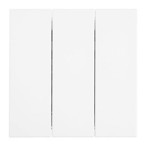 Выключатель 3-клавишный (механизм), Stekker, 250В, 10А Мия, RSW10-3108-01, белая магнолия 50430