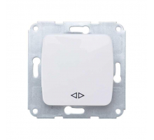 DEA Выключатель (переключатель) 1кл перекрест. с/у 10А мех. белый KRANZ KR-78-0208