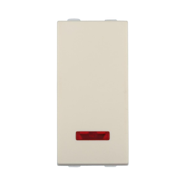 Переключатель LK Studio с двух мест, с индикатором 45х22,5мм (схема 6L) 16 A, 250 B (бежевый) LK45 850401-1 Переключатель LK Studio с двух мест, с индикатором 45х22,5мм (схема 6L) 16 A, 250 B (бежевый) LK45 850401-1