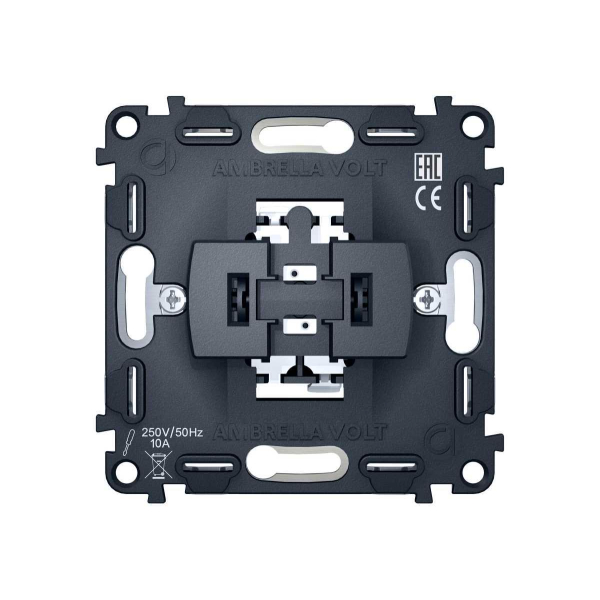 Выключатель одноклавишный AMBRELLA VOLT VM105