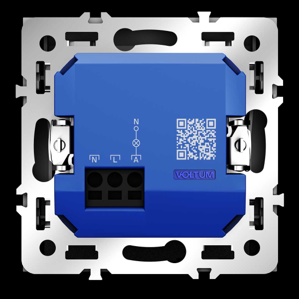 Выключатель встраиваемый S70 карточный 16А, (белый матовый) Voltum VLS010702
