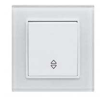 Выключатель одноклавишный проходной Vesta-Electric Exclusive White белый FVK050105BEL