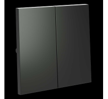 Клавиши для выключателя/переключателя двухклавишного S70 (титан) Voltum VLS000306