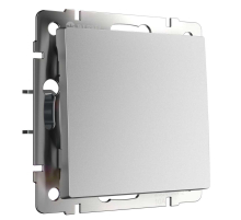 Выключатель Werkel одноклавишный серебро W1110065 4690389195495