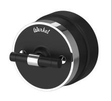 Переключатель-выключатель Werkel Vintage черный матовый/хром W5812051 4690389174032