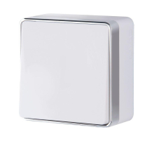 Выключатель одноклавишный проходной Werkel Gallant белый W5012001 4690389164057