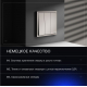 Выключатель встраиваемый Voltum S70 трехклавишный 10А, (кашемир) VLS030103