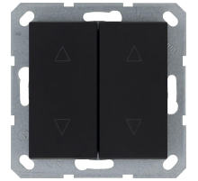 Выключатель двухклавишный Jasmart G3028PB