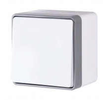 Выключатель одноклавишный влагозащищенный Werkel Gallant белый W5010201 4690389163920