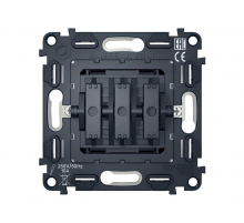 Выключатель трехклавишный AMBRELLA VOLT VM133