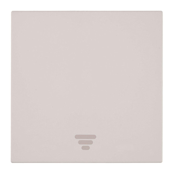 Выключатель 1-клавишный самовозвратный (механизм), Stekker, 250В, 10А Мия, RSW10-3112-08, пудровый жемчуг 50573