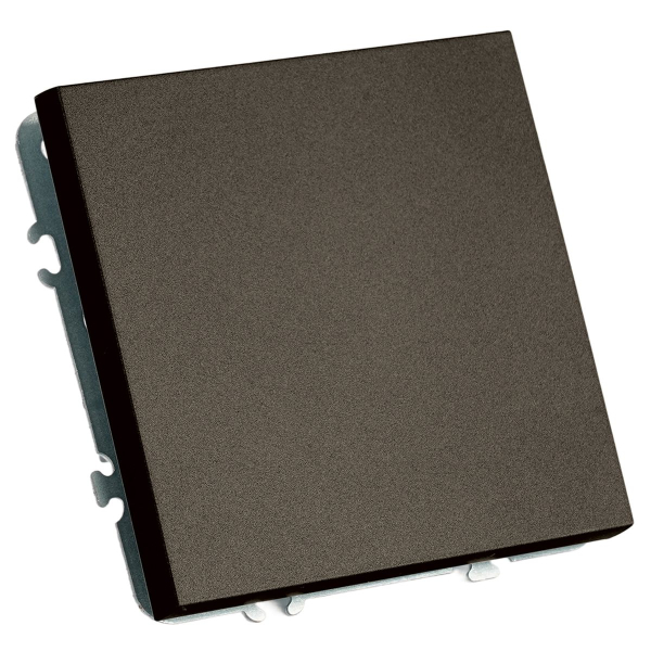 Переключатель перекрестный 1-клавишный (механизм), Stekker, 250В, 10А Эмили, RSW10-5110-09, антрацит, soft touch 49923