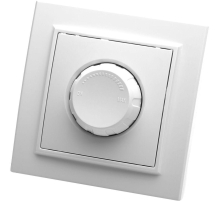 Выключатель диммирующий, Stekker, PSW10-9006-01, 250В, 650W Эрна, белый 39046