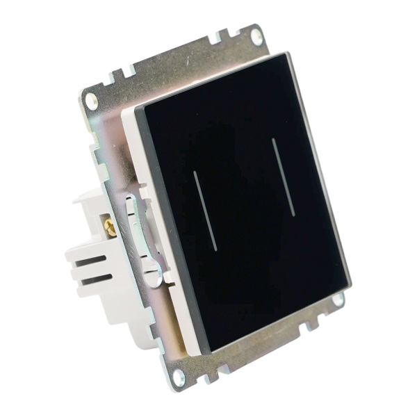 Выключатель 2-клавишный сенсорный (механизм) Stekker Катрин черный GLS2-7204-05 50273