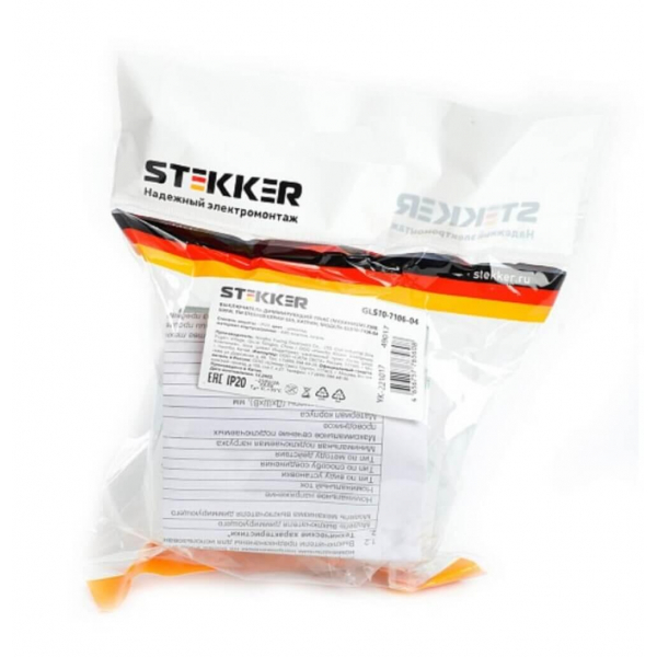 Выключатель диммирующий TRIAC Stekker Катрин шоколад GLS10-7106-04 49017 Выключатель диммирующий TRIAC Stekker Катрин шоколад GLS10-7106-04 49017