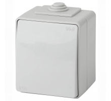 Выключатель одноклавишный ЭРА Эксперт 10AX 250V IP65 11-1601-03 Б0035972