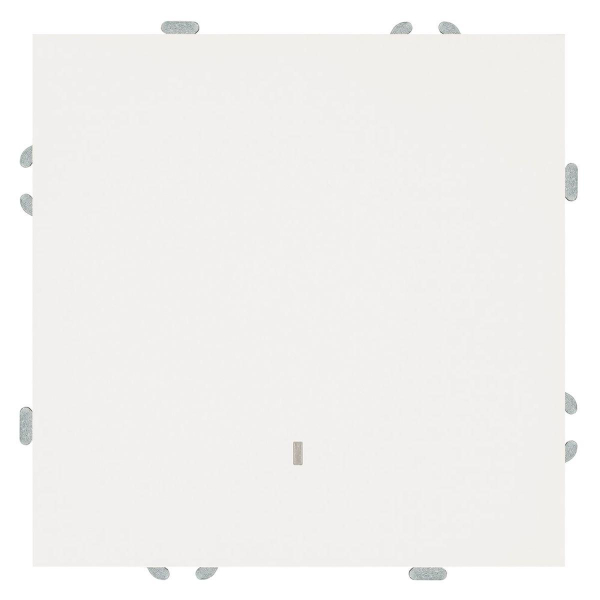 Выключатель одноклавишный Stekker Эмили с подсветкой белый фарфор RSW10-5101-01 49863