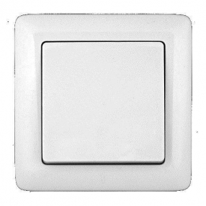 Выключатель одноклавишный Systeme Electric Хит 6A 250V белый VS16-133-B