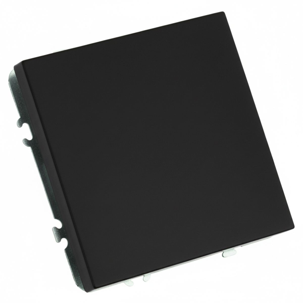 Выключатель одноклавишный Stekker Эмили черный уголь RSW10-5103-05 49839