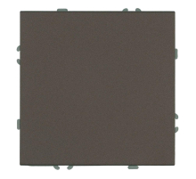 Переключатель 1-клавишный (механизм), Stekker, 250В, 10A Эмили, RSW10-5105-09, антрацит, soft touch 49919