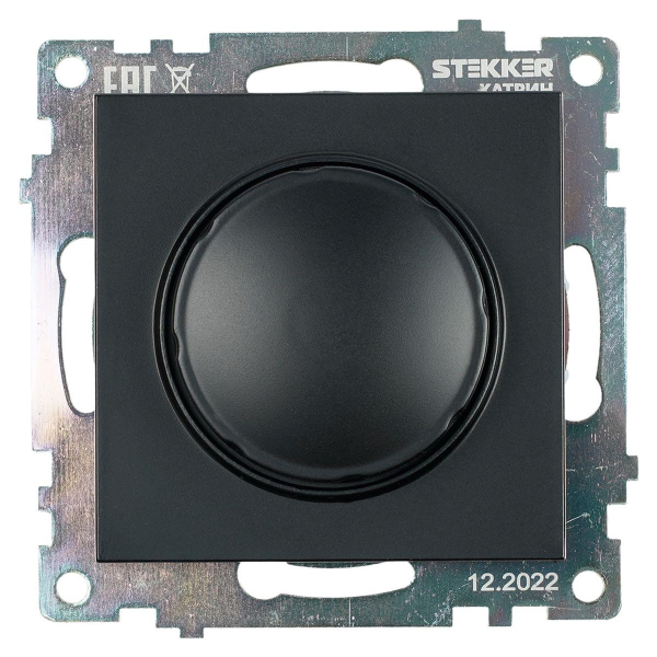 Диммер Stekker Катрин черный GLS10-7106-05 39615