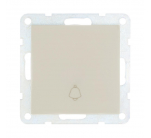 Выключатель-кнопка LK Studio 1-кл.(схема 1Т) 16 A, 250 B (бежевый) LK60 860501-1