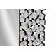 Зеркало Art Home Decor Vision YJ1051XL 2000 CR 220х100 см Серебристый