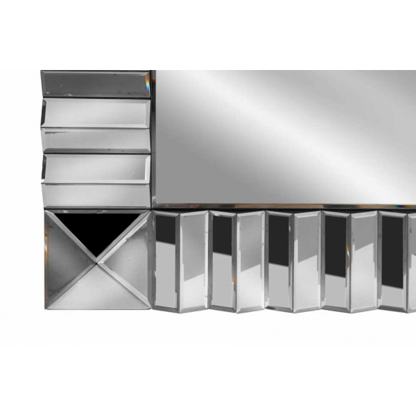 Зеркало Art Home Decor Rumba A025XL 2000 CR 200х100 см Серебристый