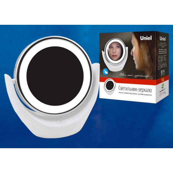 Зеркало с подсветкой Uniel TLD-592 White/LED/13Lm/6000K/3АА UL-00005246 Зеркало с подсветкой Uniel TLD-592 White/LED/13Lm/6000K/3АА UL-00005246