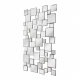 Зеркало Art Home Decor Tetris YJ358 CR 140х85 см Серебристый