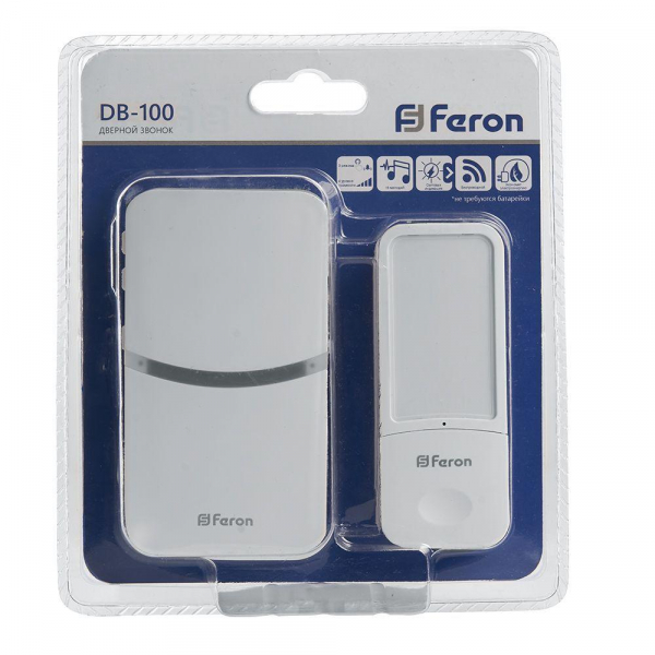Звонок беспроводной Feron DB-100 41437 Звонок беспроводной Feron DB-100 41437