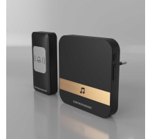 Звонок беспроводной Elektrostandard DBQ24M WL 52M IP44 черный a047172