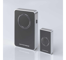 Звонок беспроводной Elektrostandard DBQ27M WL чёрный/серебро a055696