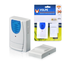 Звонок беспроводной Volpe UDB-Q023 W-R1T1-16S-30M-WH 11016