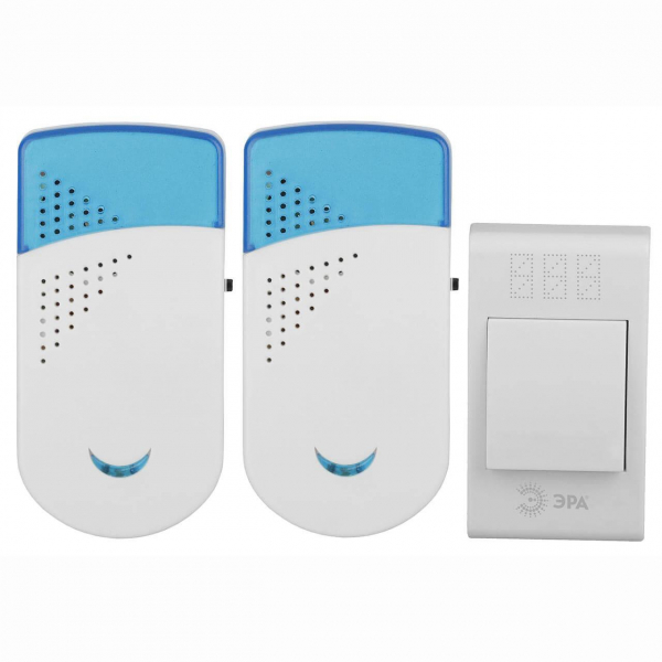 Звонок беспроводной ЭРА Twin-R Б0019878 Звонок беспроводной ЭРА Twin-R Б0019878