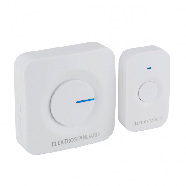 Звонок беспроводной Elektrostandard DBQ23M WL 52M IP44 белый a045578 Звонок беспроводной Elektrostandard DBQ23M WL 52M IP44 белый a045578