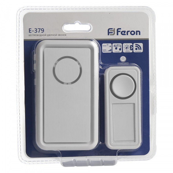 Звонок беспроводной Feron E-379 41435 Звонок беспроводной Feron E-379 41435