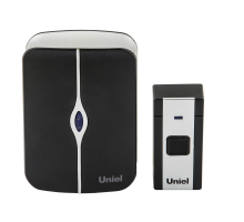 Звонок электронный Uniel UDB-093W-R1T1-36S-BL/WH UL-00006438
