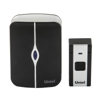 Звонок электронный Uniel UDB-093W-R1T1-36S-BL/WH UL-00006438