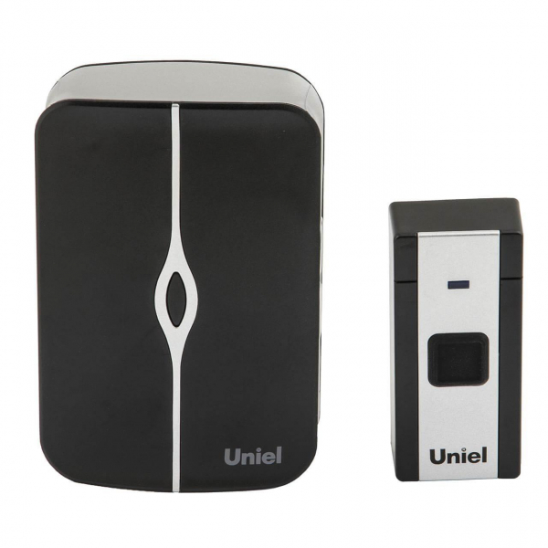 Звонок беспроводной Uniel UDB-015W-R1T1-36S-100M-WH/BL UL-00006434 Звонок беспроводной Uniel UDB-015W-R1T1-36S-100M-WH/BL UL-00006434
