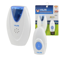 Звонок беспроводной Volpe UDB-Q028 W-R1T1-16S-80M-WH UL-00002404