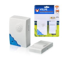 Звонок беспроводной Volpe UDB-Q022 W-R1T1-16S-30M-WH 11015
