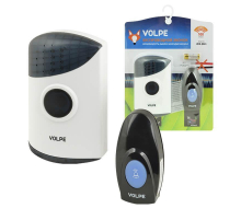 Звонок беспроводной Volpe UDB-Q024 W-R1T1-16S-100M-WH UL-00002400