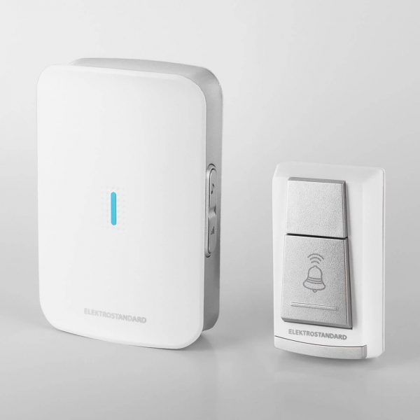Звонок беспроводной Elektrostandard DBQ19M WL 36M IP44 белый a044637 Звонок беспроводной Elektrostandard DBQ19M WL 36M IP44 белый a044637