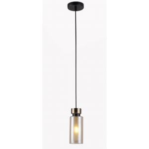 74338/1P BLACK+BRONZE (5) Люстра (RL)