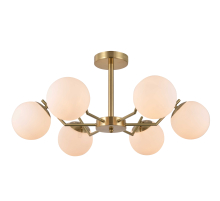 74534/6 ANTIQUE BRASS (1) Люстра (RL)