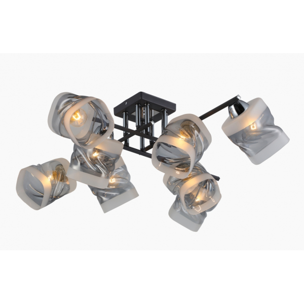 74333/8 CHROME+GRAY (1) Люстра (RL) 74333/8 CHROME+GRAY (1) Люстра (RL)